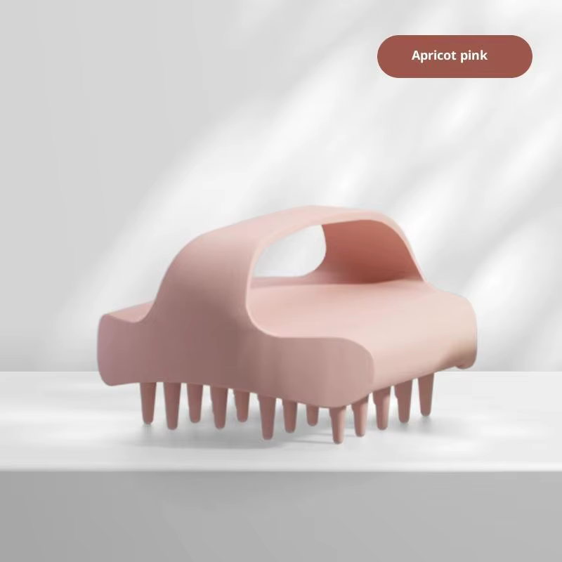 Brosse à shampoing, peigne de Massage du cuir chevelu avec poignée, peigne de lavage des cheveux, br