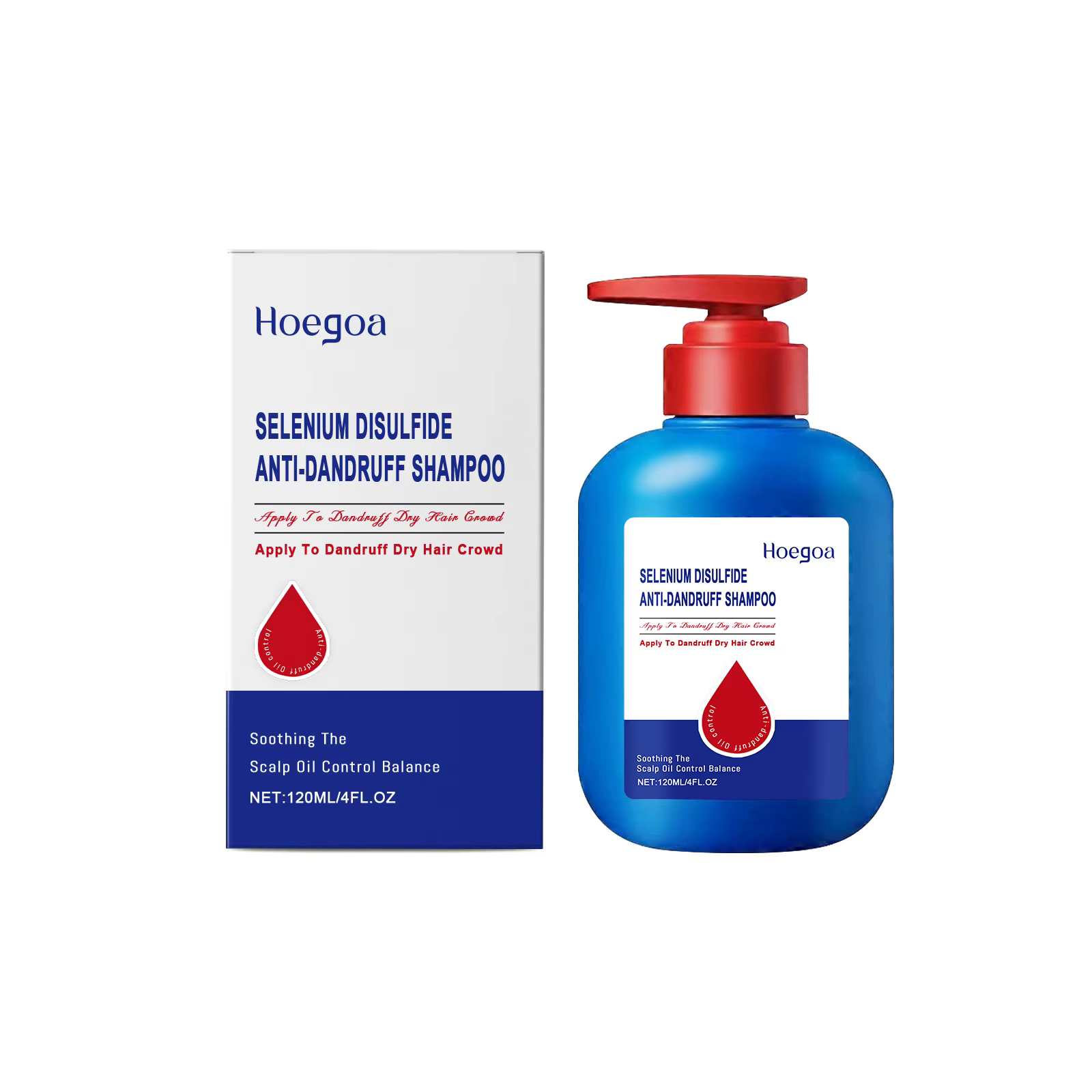 Shampooing Hoegoa anti-pelliculaire pour la réparation des dommages capillaires, la réduction de la