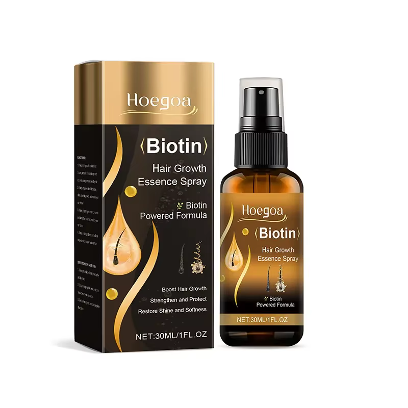 Spray de croissance rapide des cheveux à la biotine, sérum Anti-perte de cheveux, prévention de la c