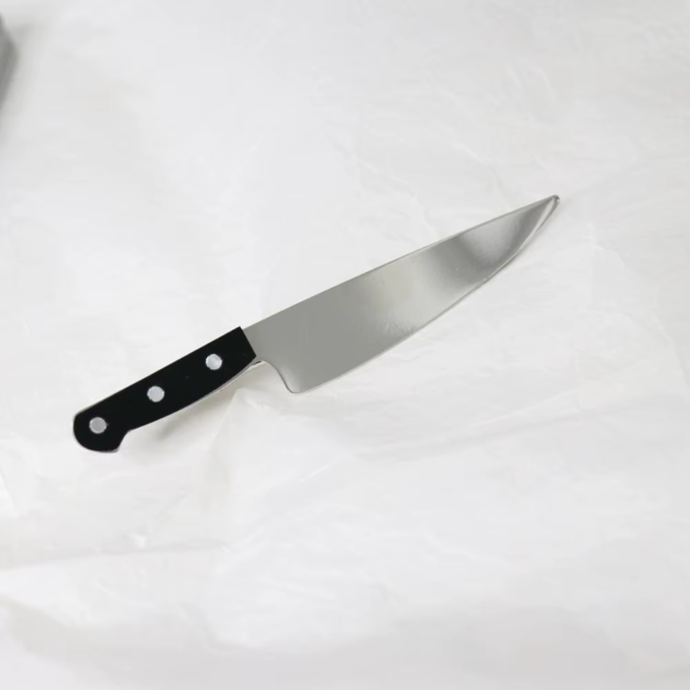 Pinces à cheveux avec couteau d'émulation gothique créatif, 2 pièces, épingles à cheveux à frange la