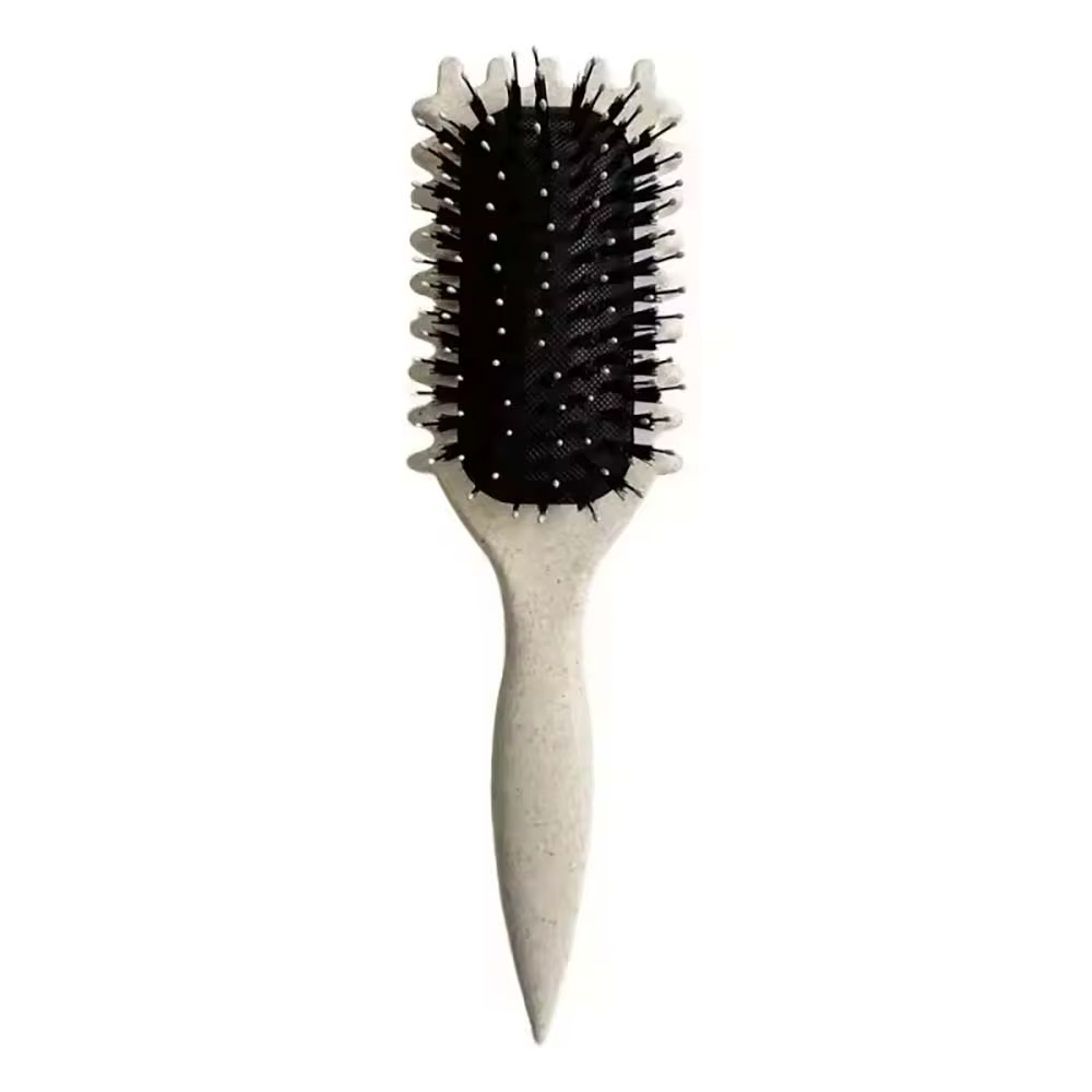Brosse Coiffante pour Cheveux Bouclés – Brosse à Boucles pour Hommes et Femmes – Outil de Peignage e