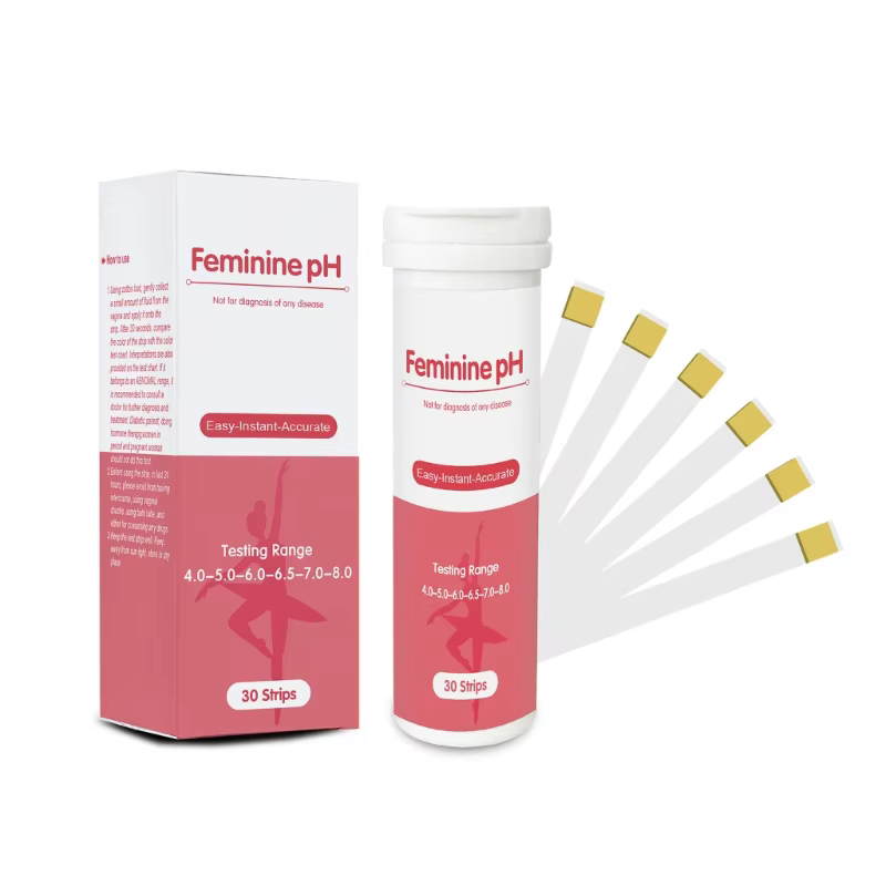 Inflammation gynécologique sœur santé féminine auto-test vagin PH bandes papier