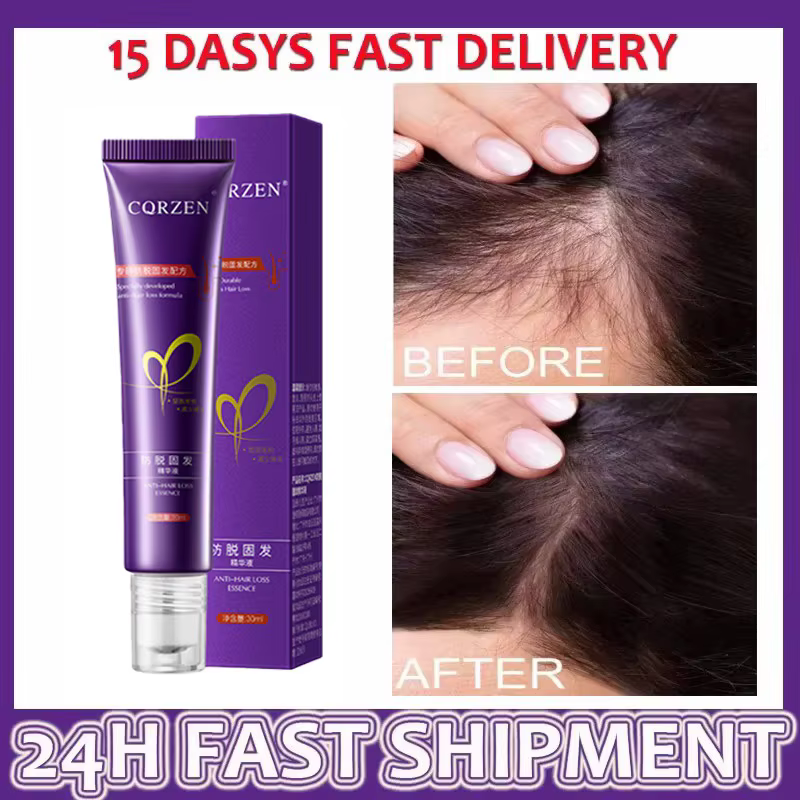 Sérum de croissance des cheveux 7 jours, Capsule essentielle de repousse rapide, Anti-perte de cheve