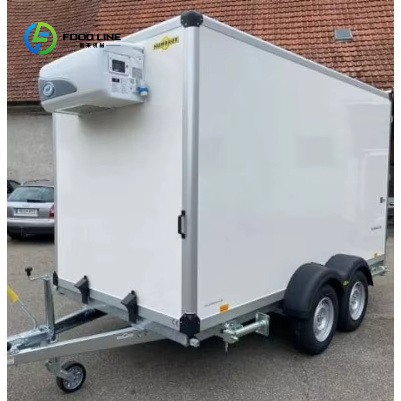 Remorque frigorifique personnalisée pour le transport de produits surgelés et réfrigérés