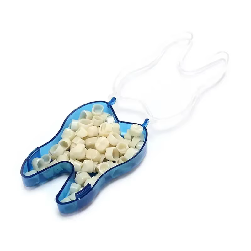 Kit de couronnes dentaires temporaires AG 50 pièces/boîte, pour dents antérieures, molaires et posté