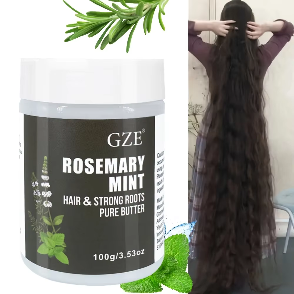 Poupée Greflective Rosemary Mint Hair & Bathing Roots, Croissance naturelle des cheveux et traitemen