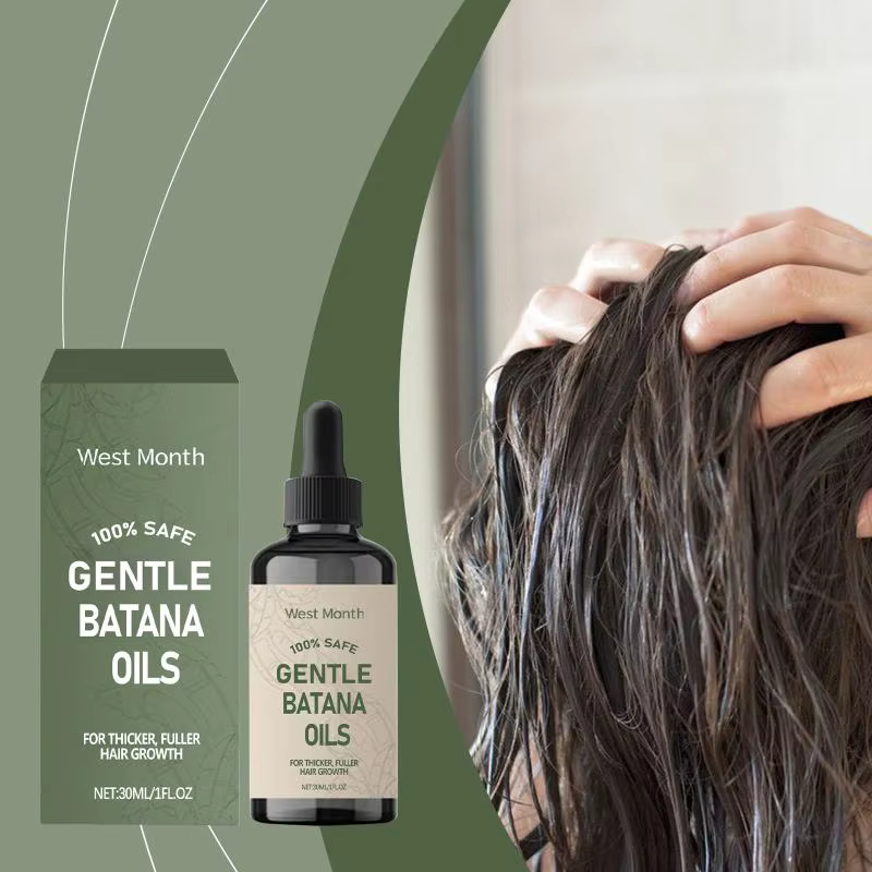 Huile capillaire Battana : Nourrit et protège en douceur les cheveux, laissant une brillance et une 