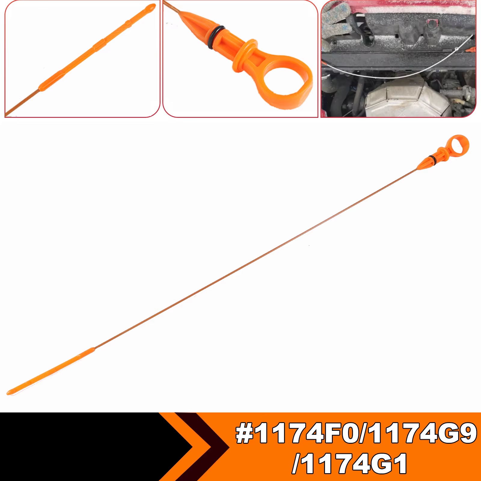 Jauge de niveau d'huile moteur de voiture, 1 pièce, 1174G1 1174.G9 1174F0, pour citroën C4 C5 C8 DS4