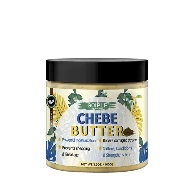 Masque capillaire au beurre de Chebe 100% naturel, favorise la croissance, huile essentielle, hydrat
