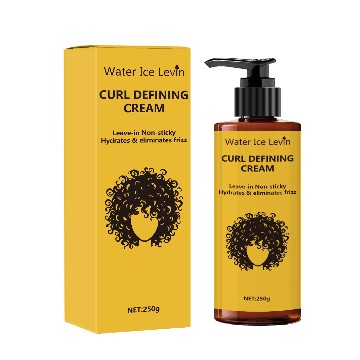 Crème Fixatrice Boucles Naturelles : Hydratation 24h + Effet Brillant | Sans Résidu Gras