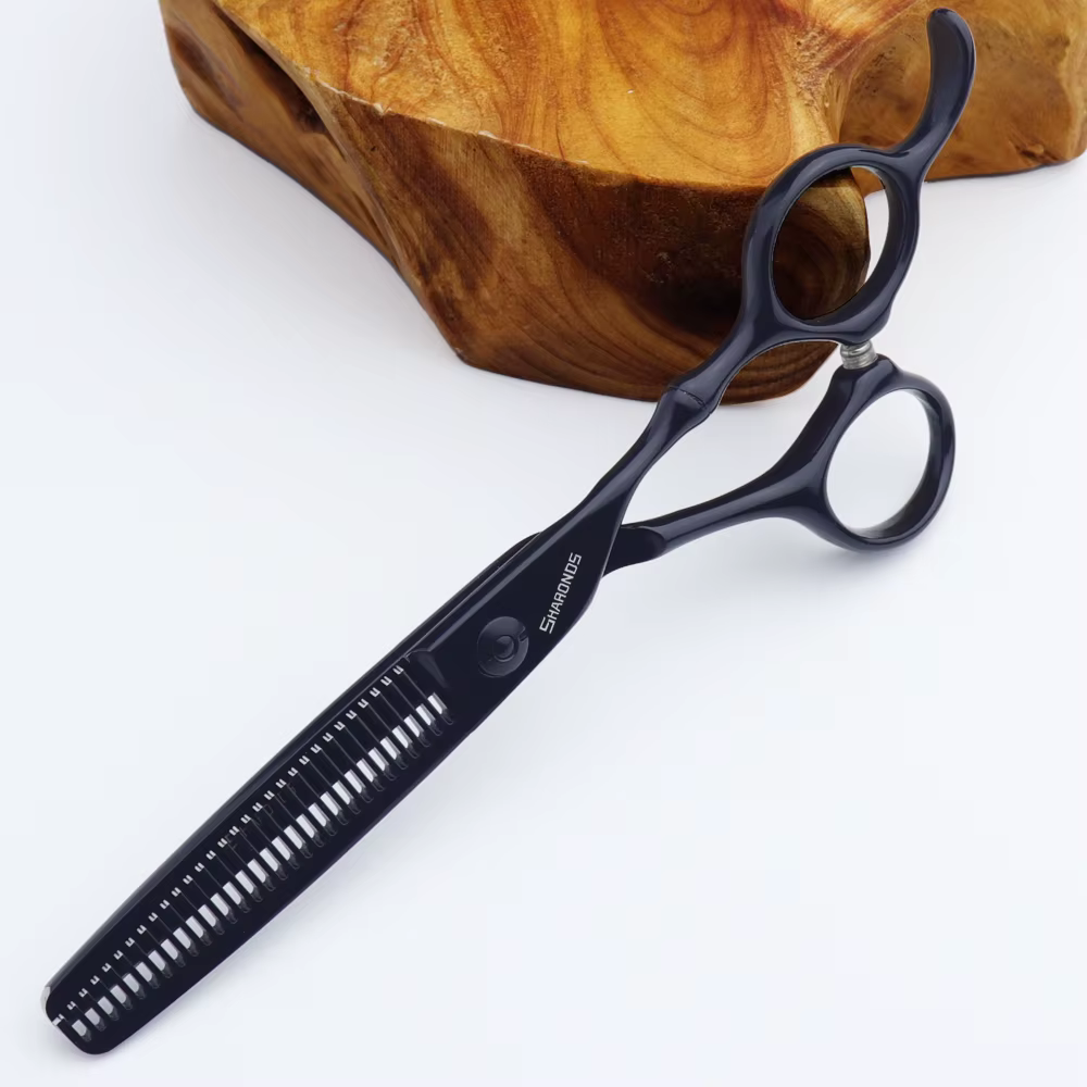 SHARONDS ciseaux professionnels de coiffure 440C barbier en acier japonais tondeuses spécialisées co