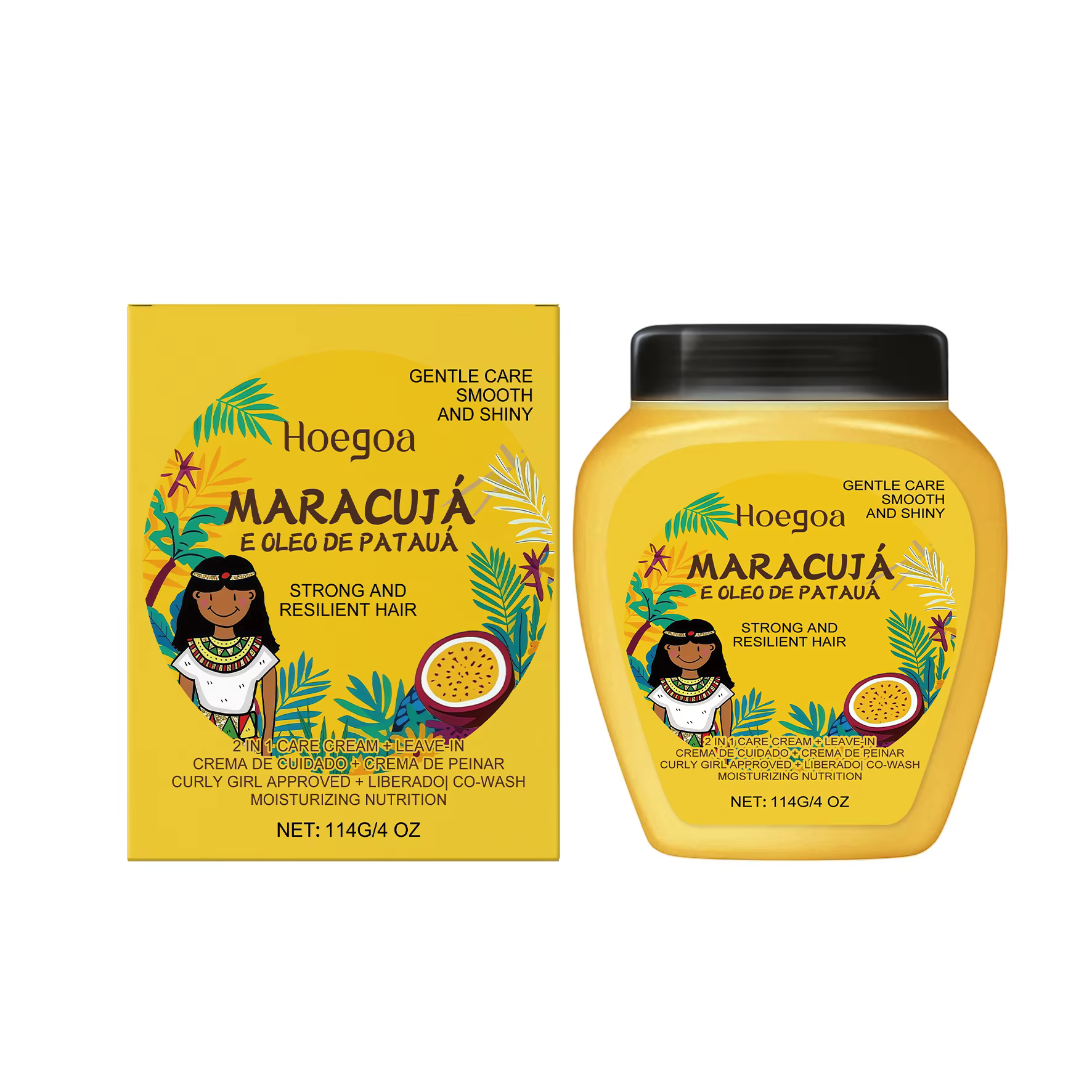 Crème revitalisante sans rinçage pour cheveux bouclés secs, lissante, réparation profonde, brillance