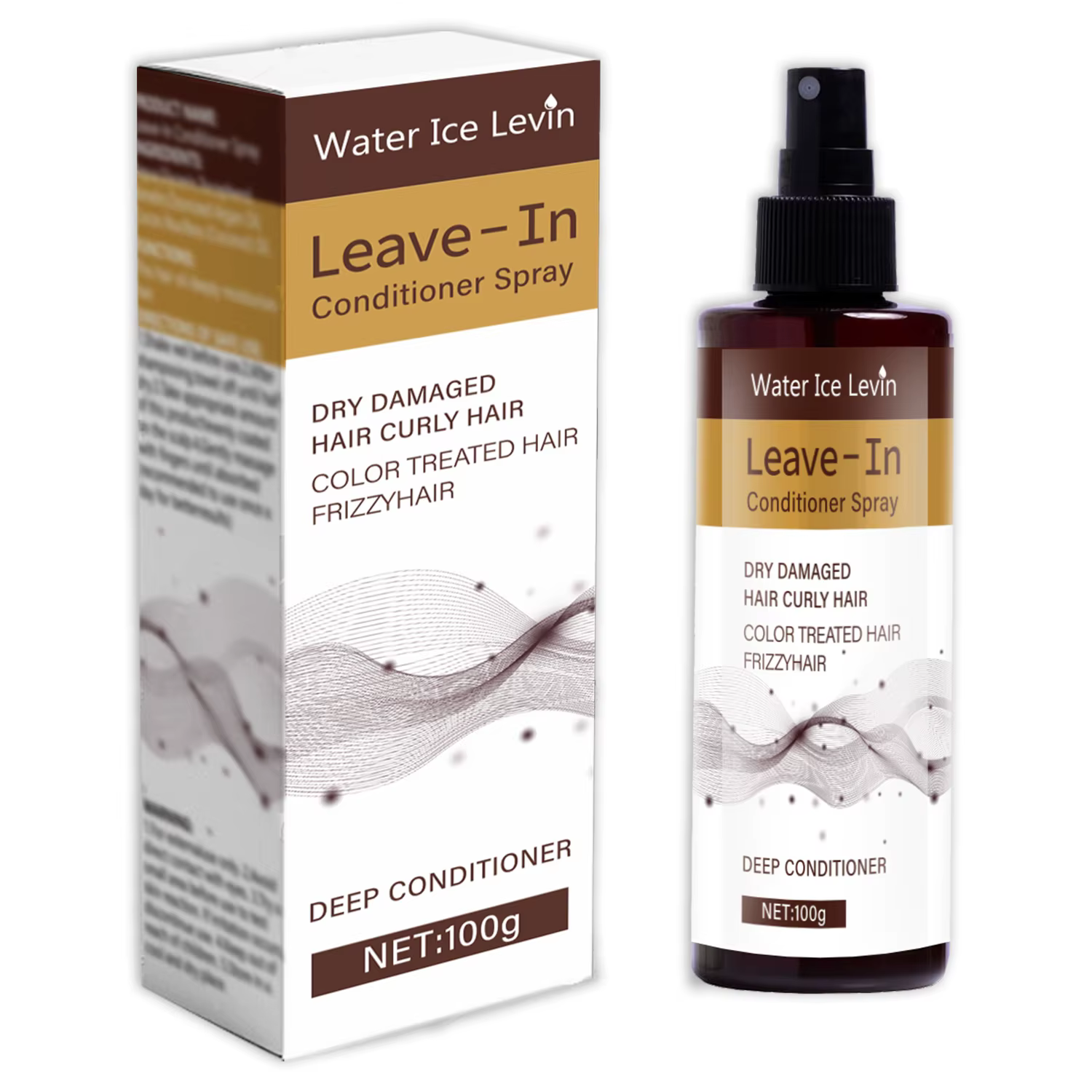 Spray Après-Shampoing Kératine & Huile d'Argan - Hydratation Intensive Cheveux Bouclés/Colorés - Ant