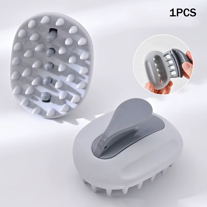Brosse à shampoing 2 en 1, peigne de Massage du cuir chevelu, peigne de lavage des cheveux, brosse d
