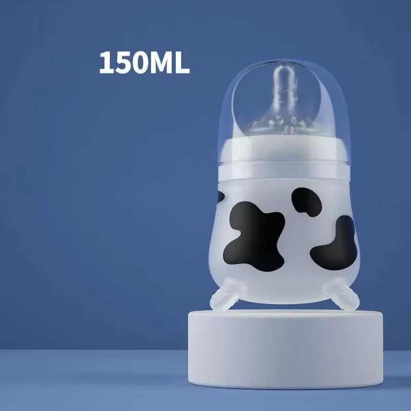 BiSantos en silicone imitant le lait maternel pour bébé, anti-colique, anti-étouffement, fournitures