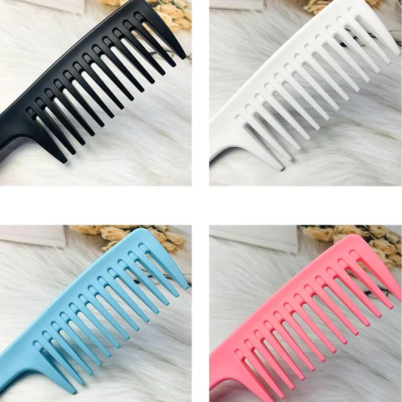 Peigne de coiffure résistant à la chaleur pour femmes, crochet humide, brosse à cheveux bouclés, out