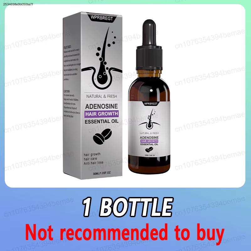 Sérum de croissance capillaire rapide, spray anti-chute, anti-calvitie, soin du cuir chevelu, répara