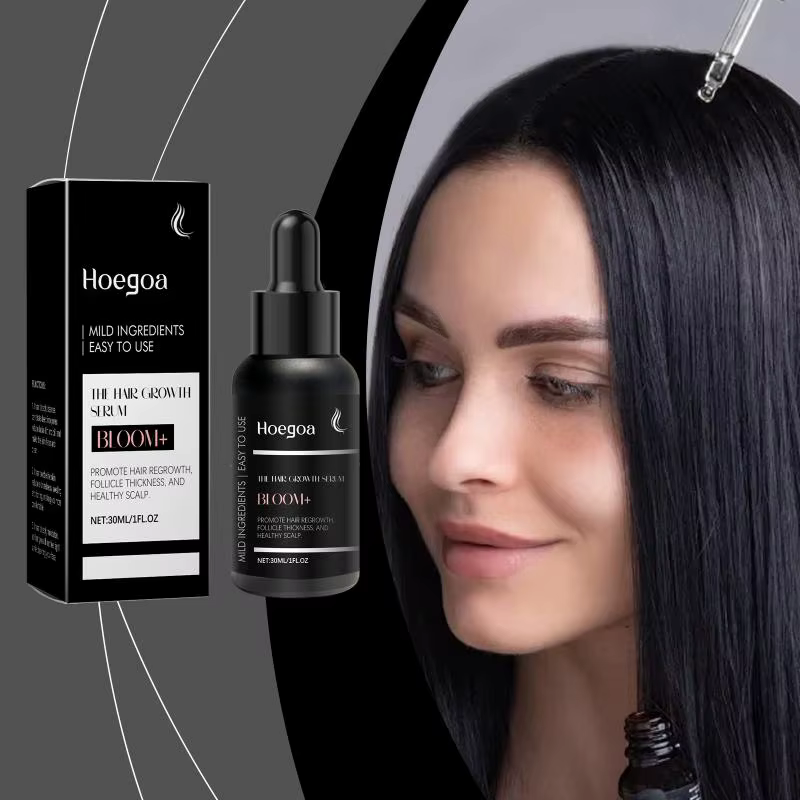 Sérum nourrissant pour le cuir chevelu Hoegoa, soin quotidien du cuir chevelu, nourrit les racines d