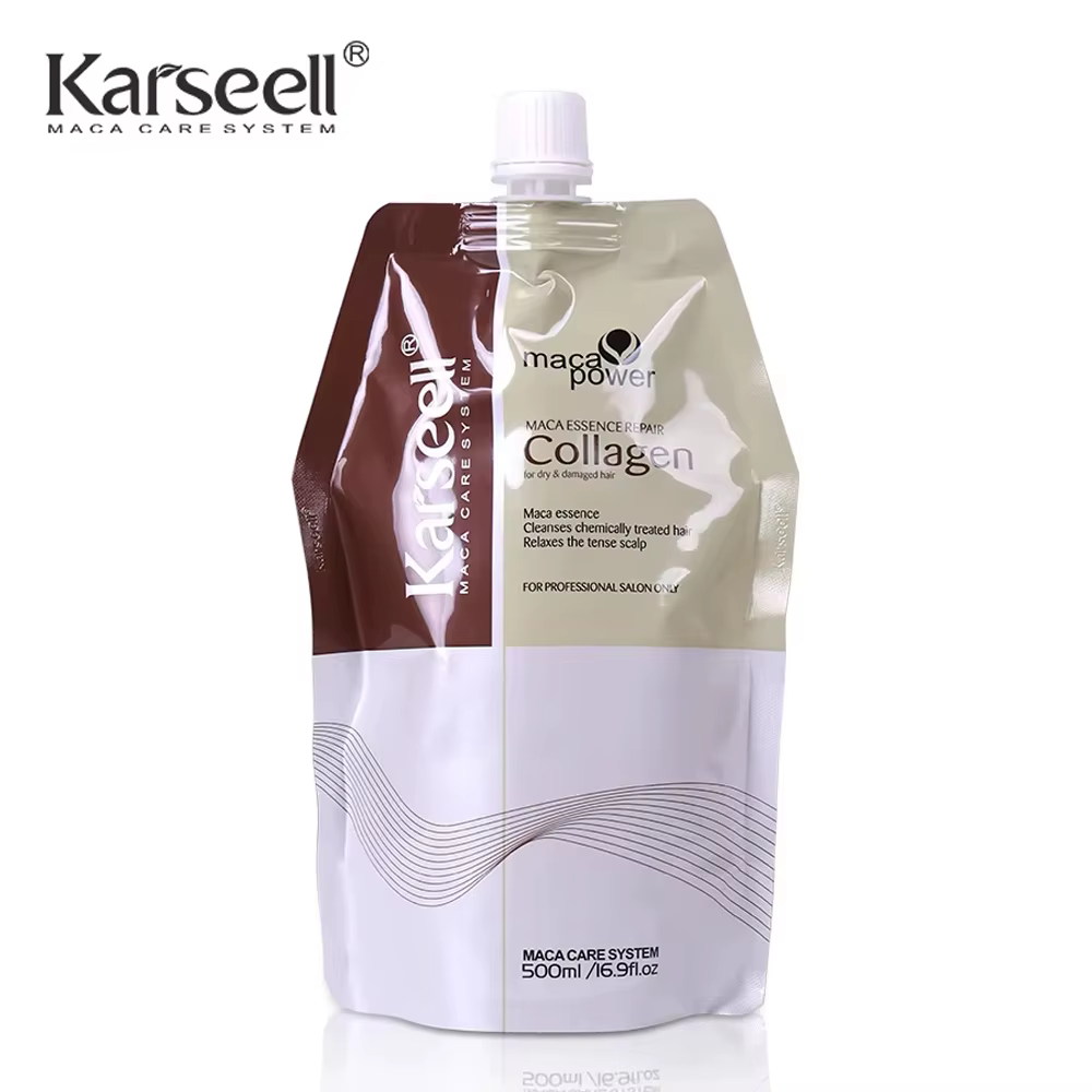 Karseell 500ml masque capillaire à la kératine traitement capillaire au collagène réparations en pro