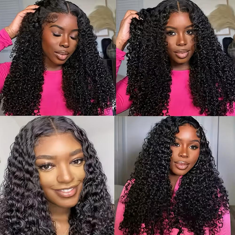 13x6 dentelle frontale perruque 250% densité birmane bouclés perruque cheveux humains 13x4 HD Transp