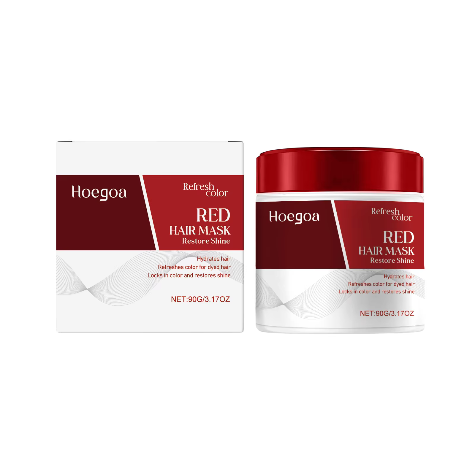 Masque capillaire pour déposition de la couleur, réparation en profondeur nourrissante, hydratant, a