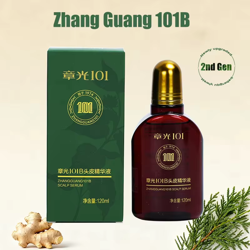 Sérum capillaire Zhangguang 101 120ml, puissant traitement capillaire à base de médecine chinoise, e