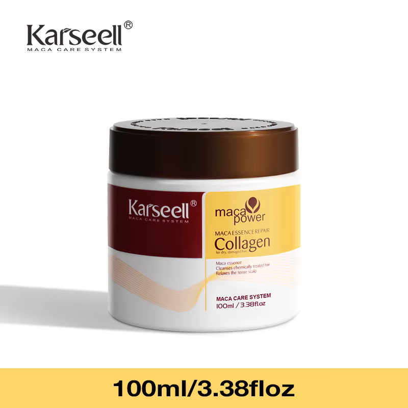 Karseell traitement capillaire au collagène réparation profonde conditionnement huile d'argan masque