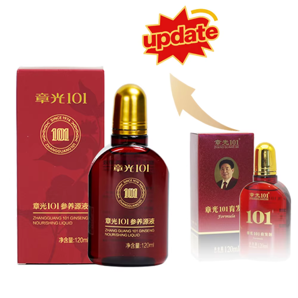 Zhang Guang 101 liquide nourrissant au Ginseng 120mlX2 formule à base de plantes chinoises Anti-pert