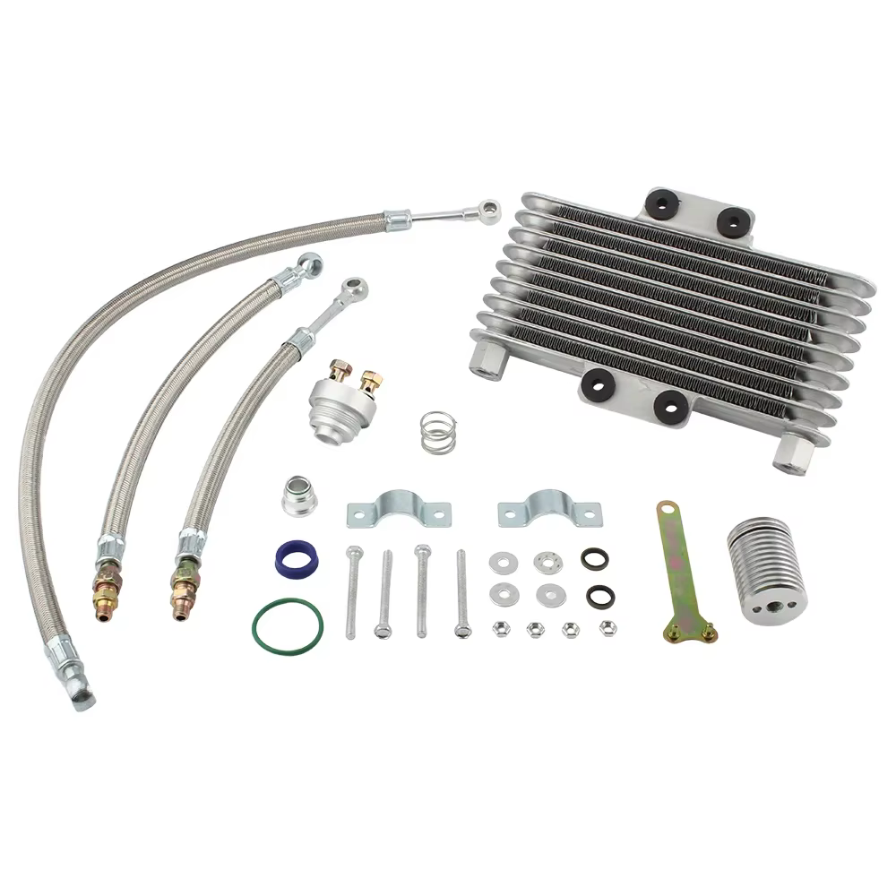 Pour Honda CB CG moto radiateur refroidisseur d'huile Kit dissipateur de chaleur 100CC 125CC 250CC D