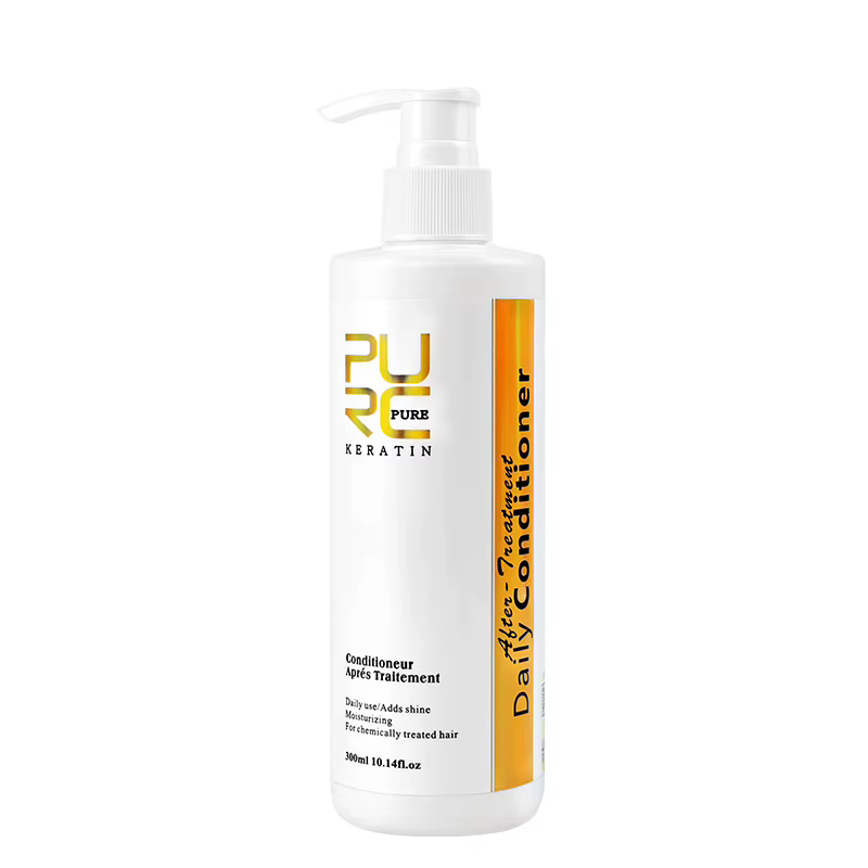 PURC Daily Conditioner Kératine Traitement Post-Astraightenant Nouris et Hydrate Masque capillaire 3