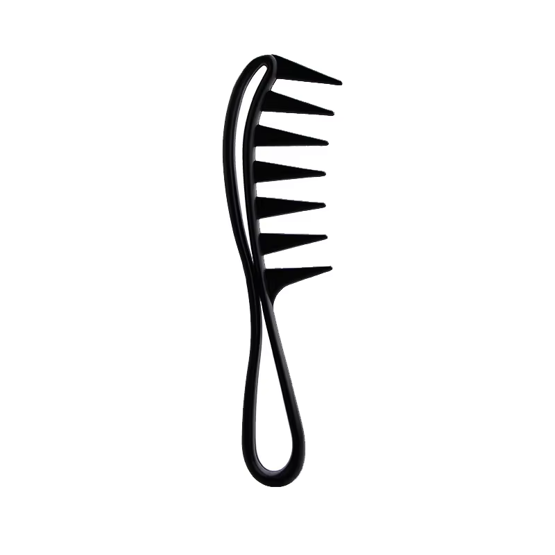 Ensemble de peignes à huile épais en plastique portable, brosse à cheveux coiffante classique, peign