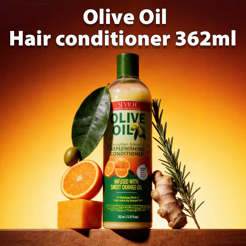 Crème coiffante à l'huile d'olive 362 ml, crème coiffante pour boucles, boucles longue durée sans fr