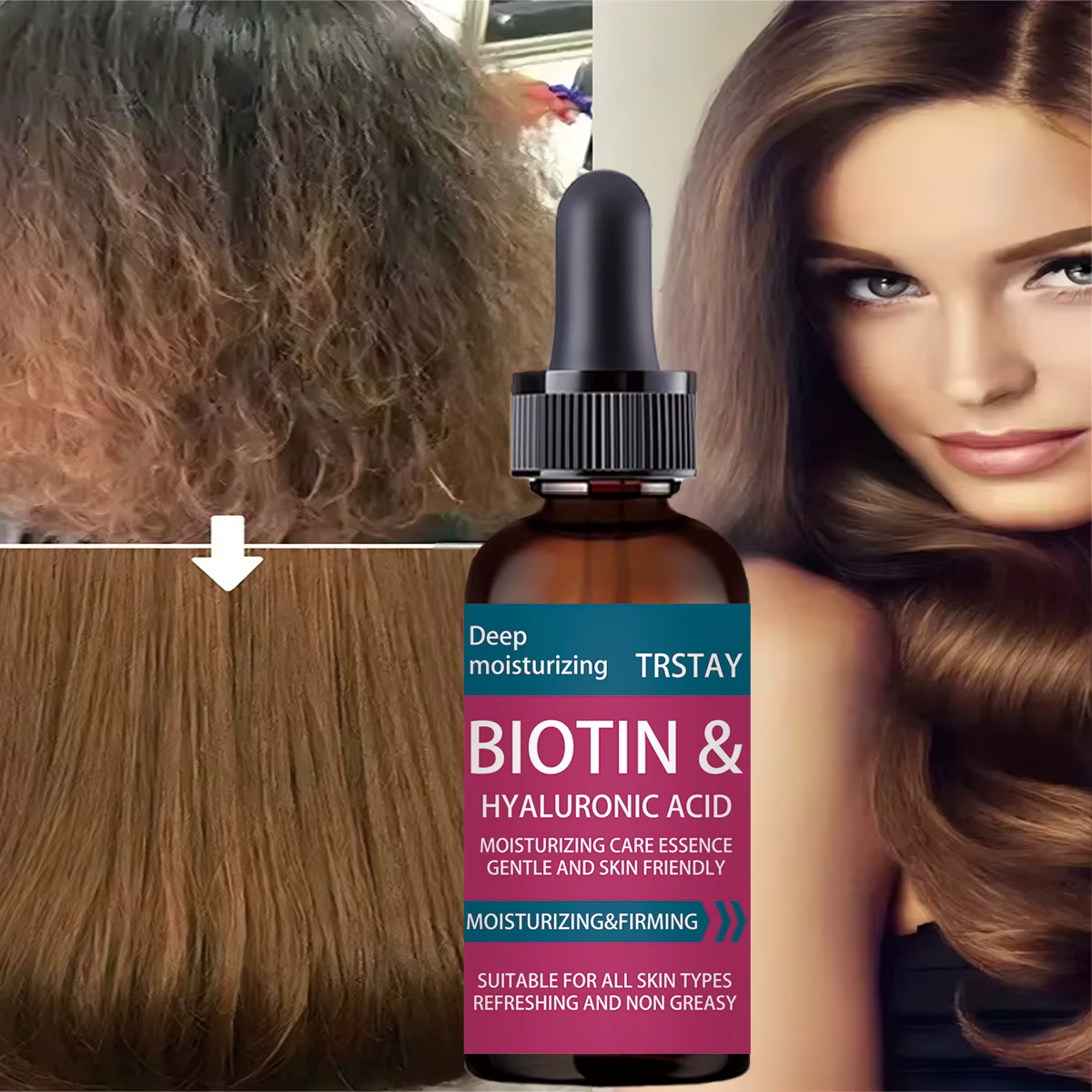 Sérum pour la croissance des cheveux / Produit pour la croissance rapide des cheveux
