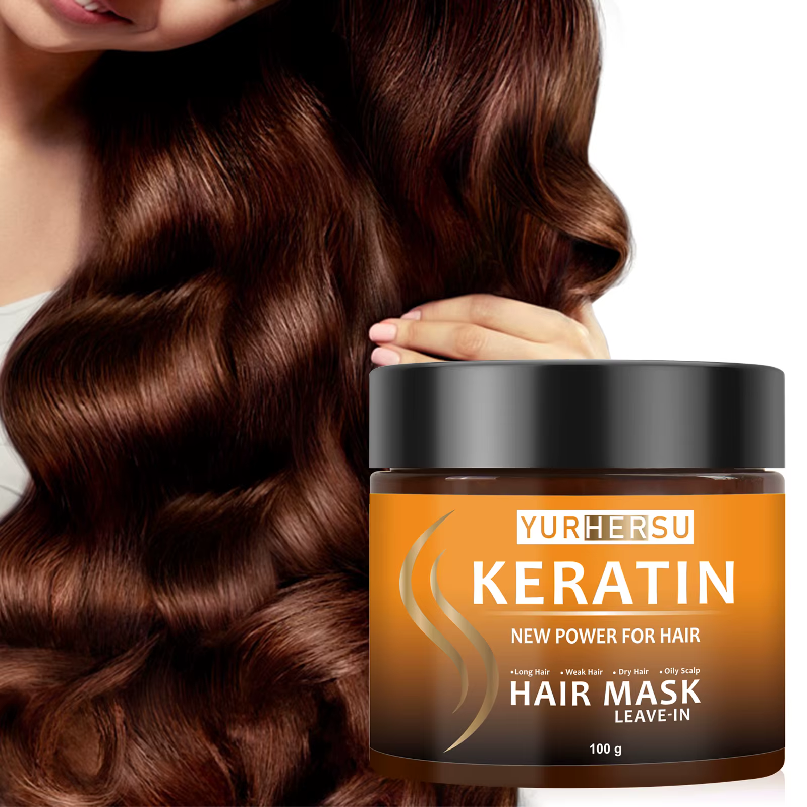 Le masque capillaire à la kératine fournit un conditionnement profond, est facilement absorbé et amé
