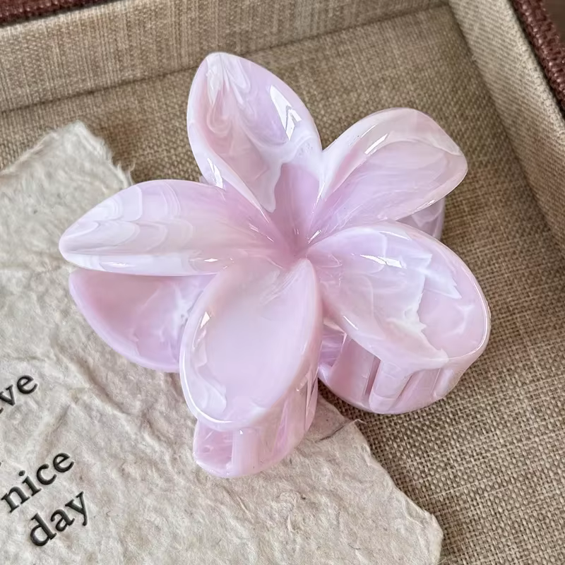 Tyrande – poignée de fleur émoussée, œuf frais et doux, disque arrière de la tête, pince à cheveux e