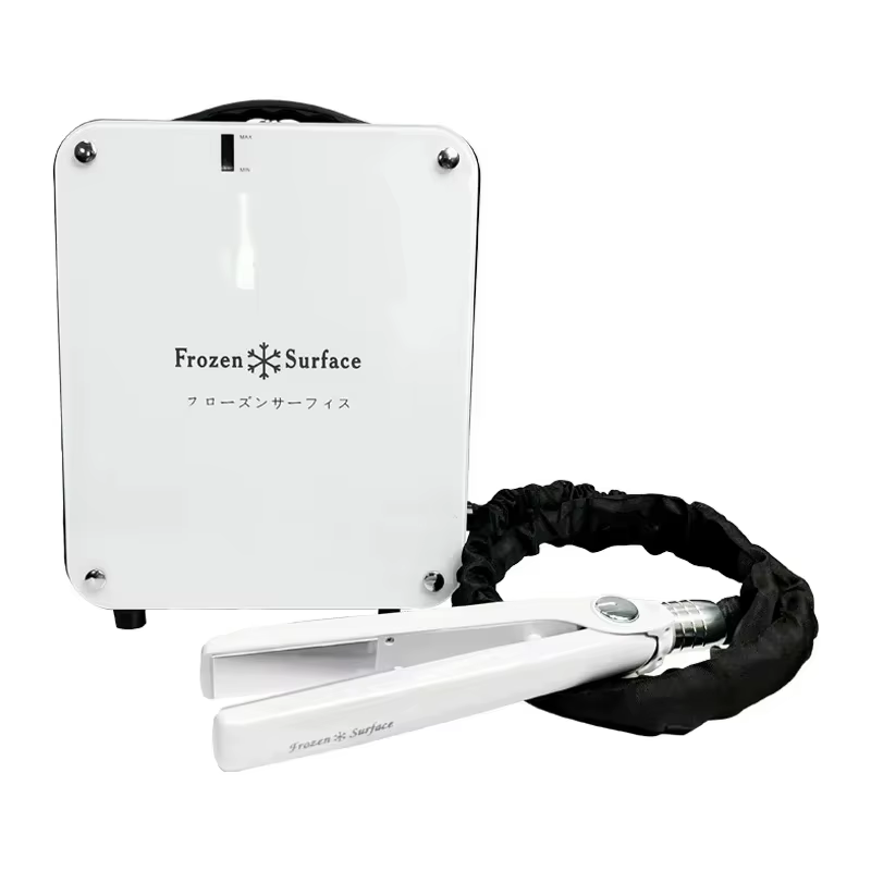 Machine de soins capillaires à Clip plat, cryothérapie à glace et froide, réparation des cheveux end