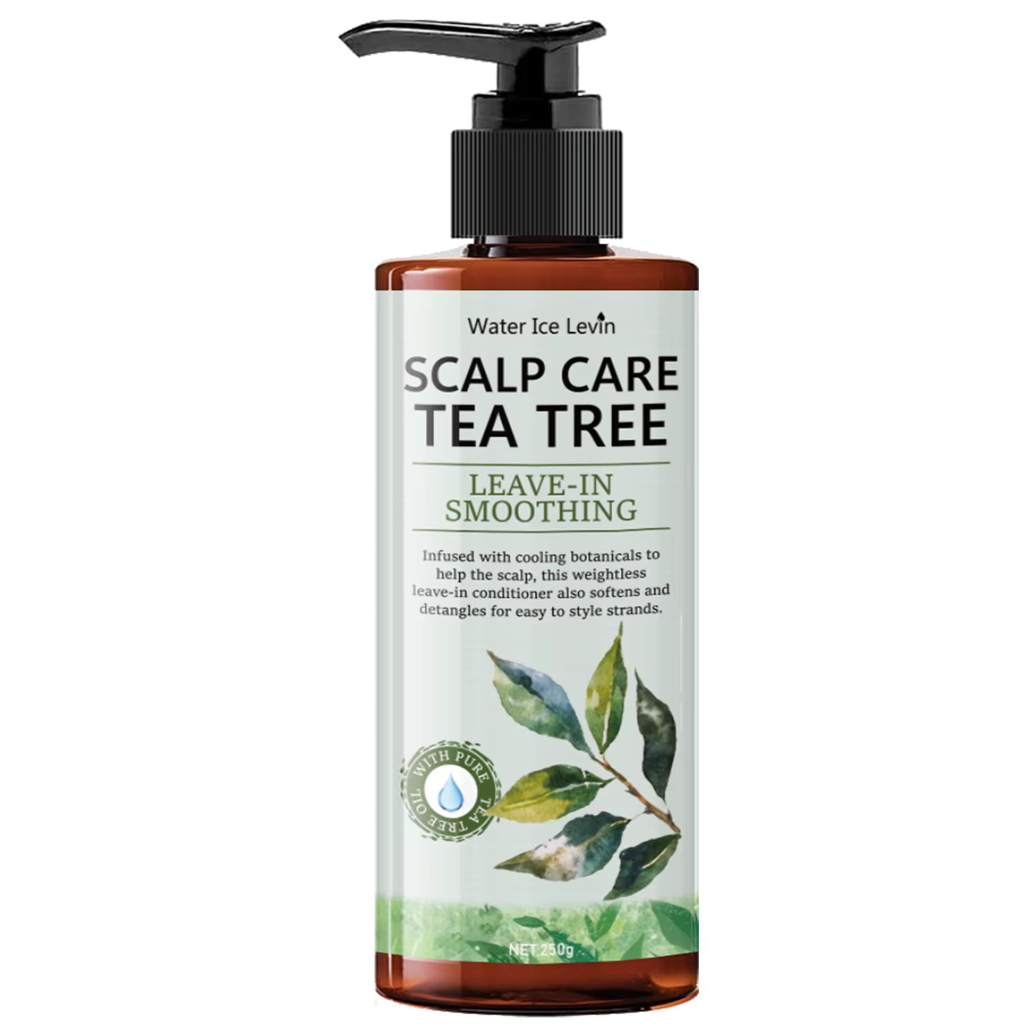 Après-shampooing à l'arbre à thé de 250 g, soin capillaire sec super moelleux, hydratant, frais et l