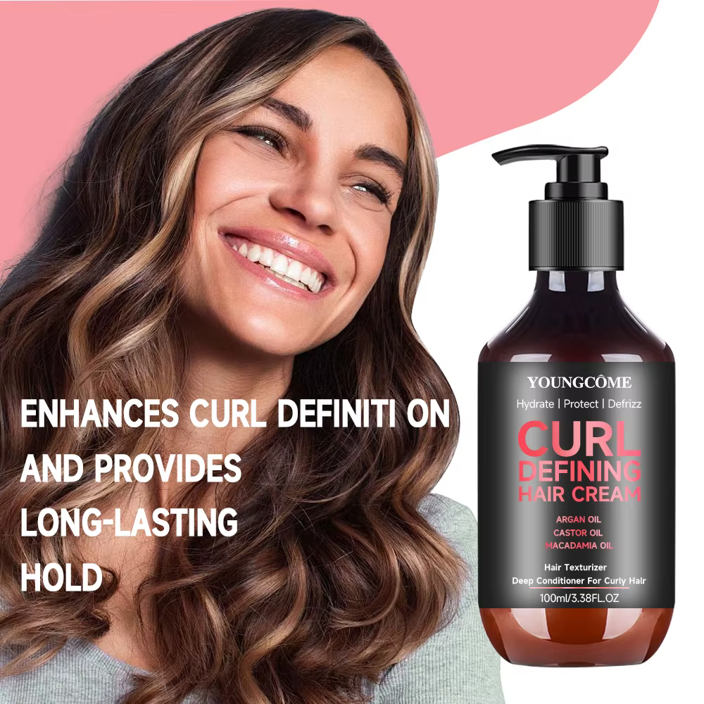 Mousse professionnelle pour sculpter les cheveux, 100ml, crème coiffante pour cheveux bouclés, Boost