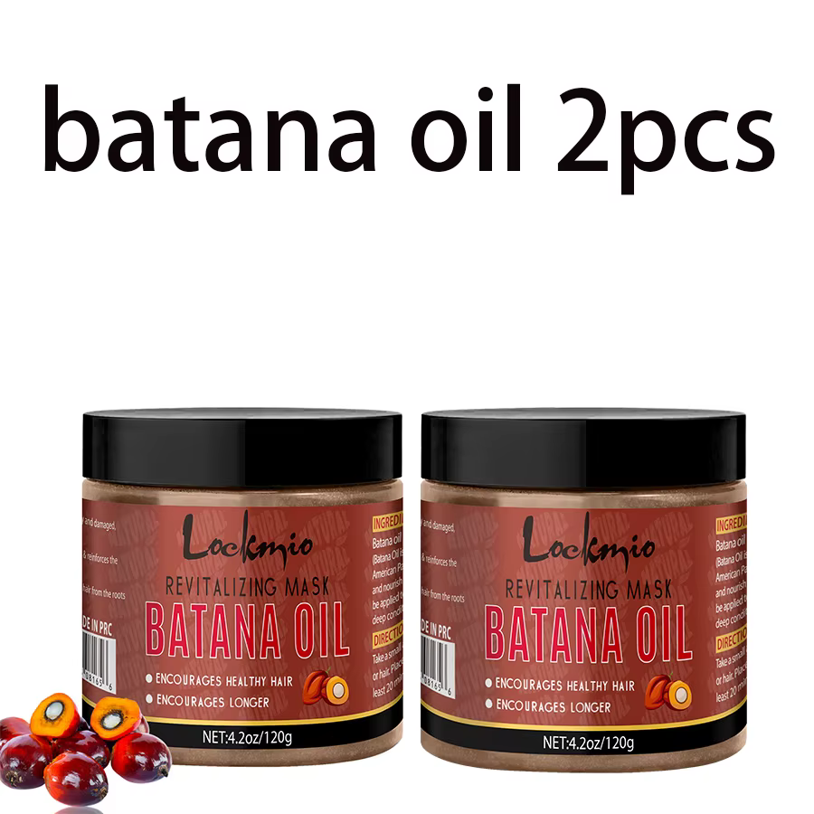 LOCKMIO 120g huile de Batana pour nourrir en profondeur racines revitalisant de Batana naturel améli