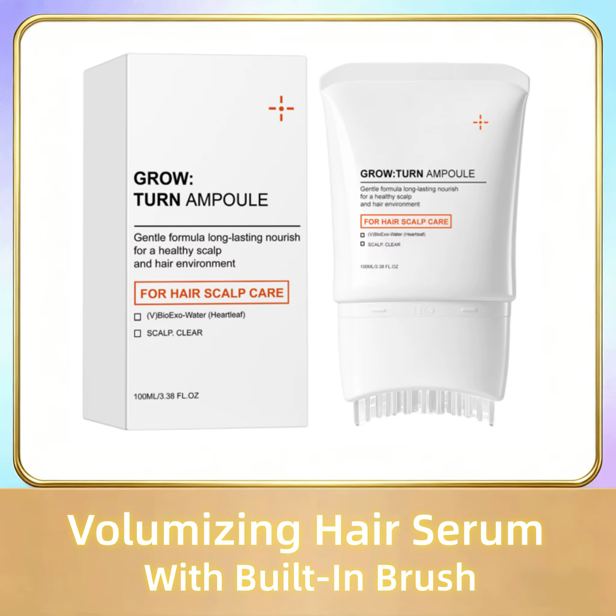 Sérum volumisant pour cheveux, soin nourrissant en profondeur, réparation des racines des cheveux ab