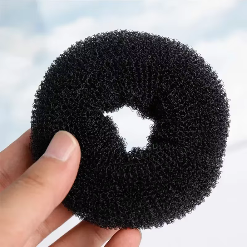 Bandeau de cheveux princesse pour femmes, accessoire de coiffure pour chignon, boulette de viande, s
