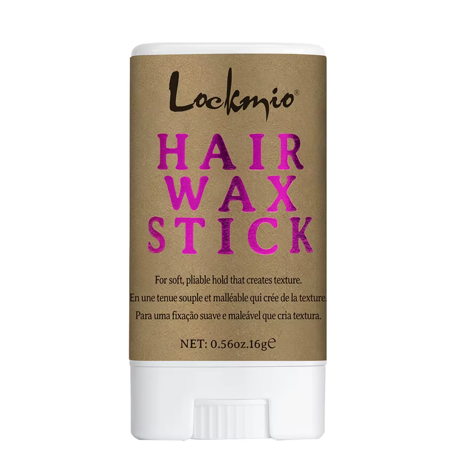 LOCKMIO femmes cheveux cire bâton pour perruques Anti-frisottis points contrôle style cire longue du