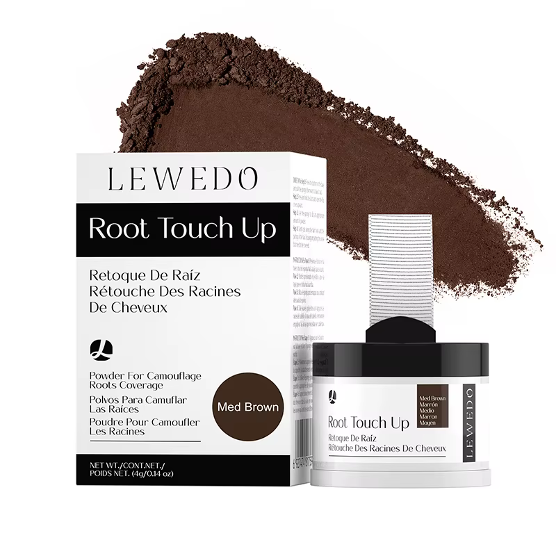 Poudre de contour pour la ligne des cheveux, effet naturel instantané, waterproof, correcteur de rac