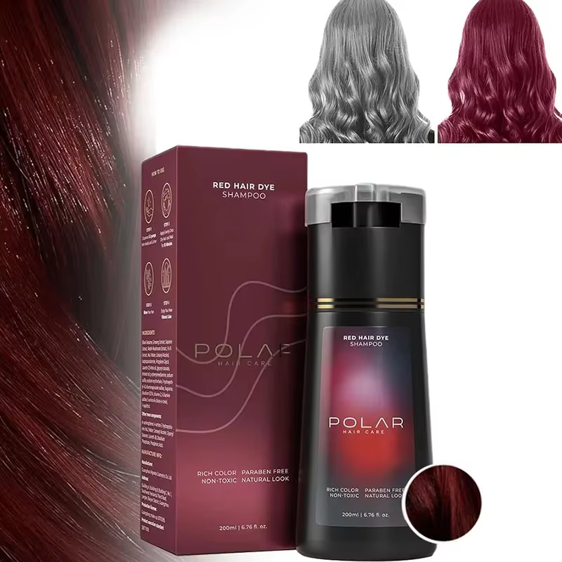 5 couleurs teinture pour cheveux shampooing noir colorant pour cheveux shampooing crème colorant ins