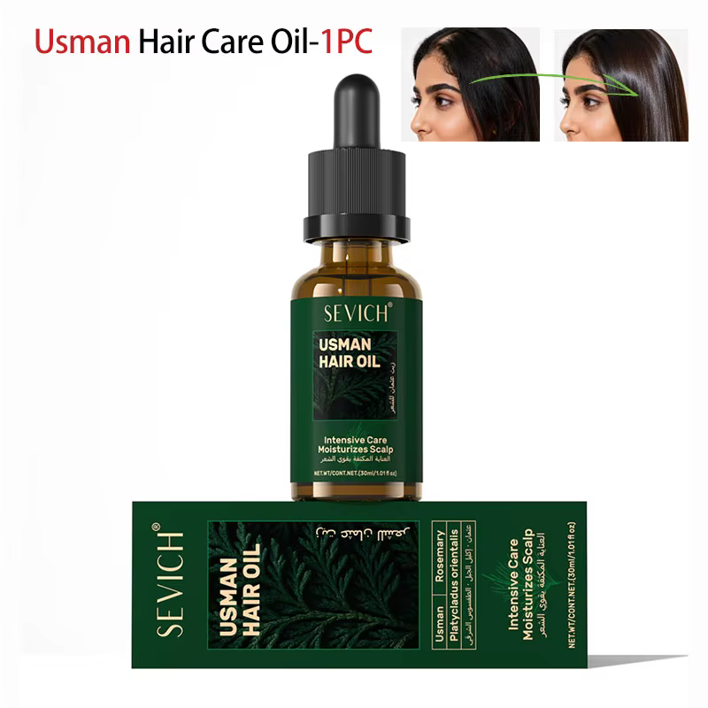 Soins capillaires huile essentielle Usma herbe sérum réparation endommagé nourrir huile capillaire p