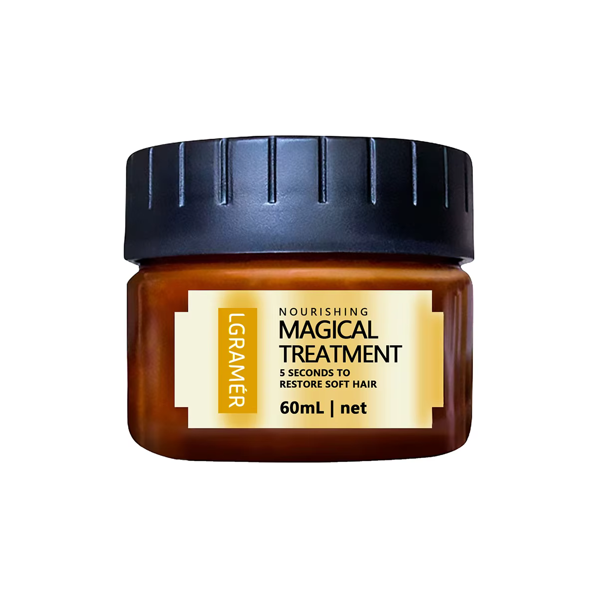 Miracle Hair Mask for Scalp Care, 5 Seconds Repair, Nourish Frizz Conditioner, rend les cheveux secs