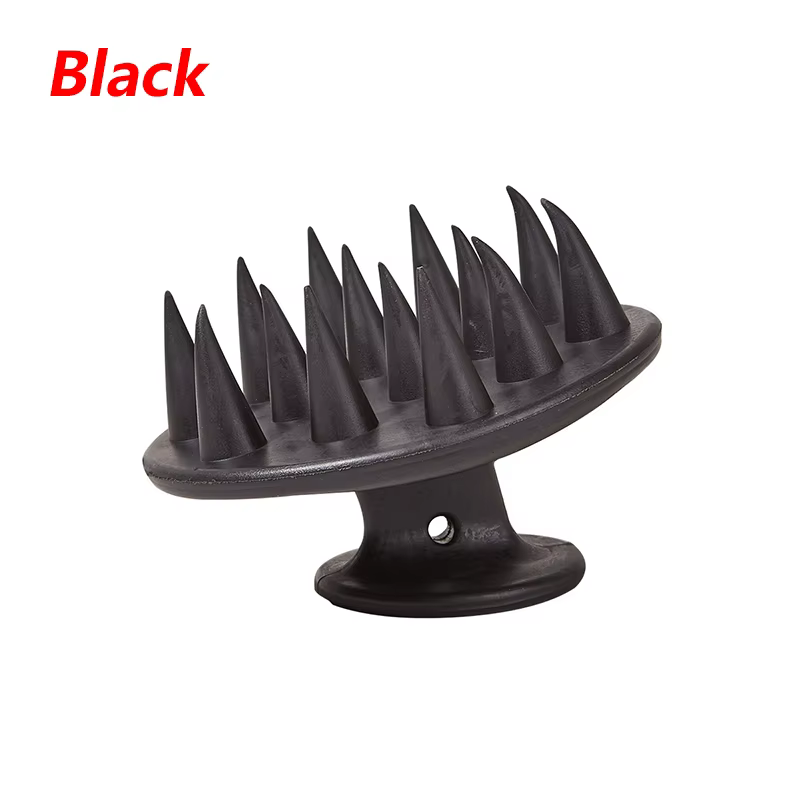 Silicone shampooing cuir chevelu masseur de cheveux shampooing peigne de Massage bain brosse de Mass