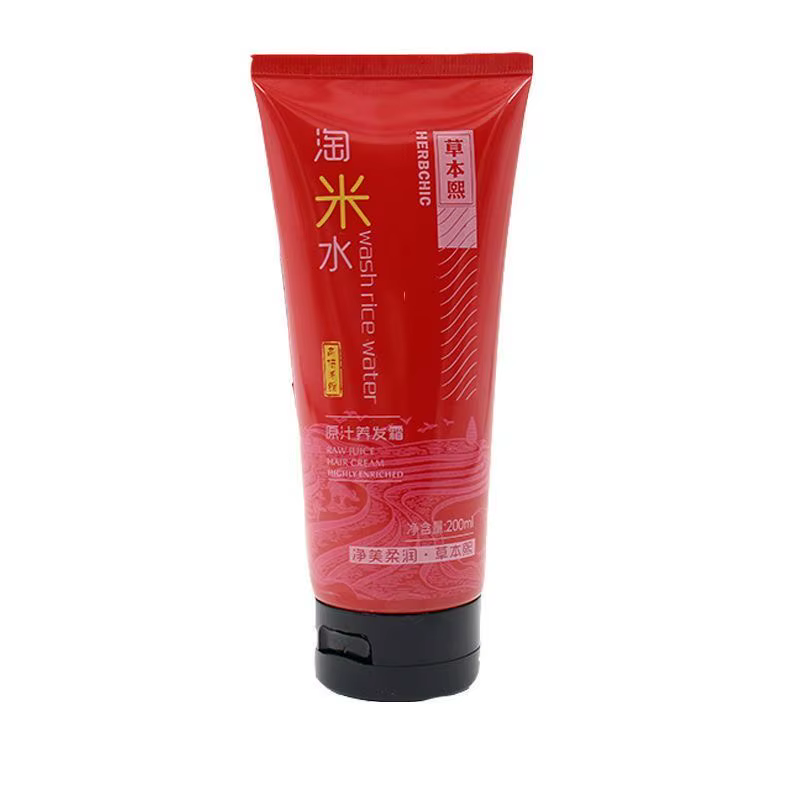 Shampooing Volumisant et Anti-Pelliculaire à l'Eau de Riz Naturelle 300ml, Après-Shampooing Lissant 