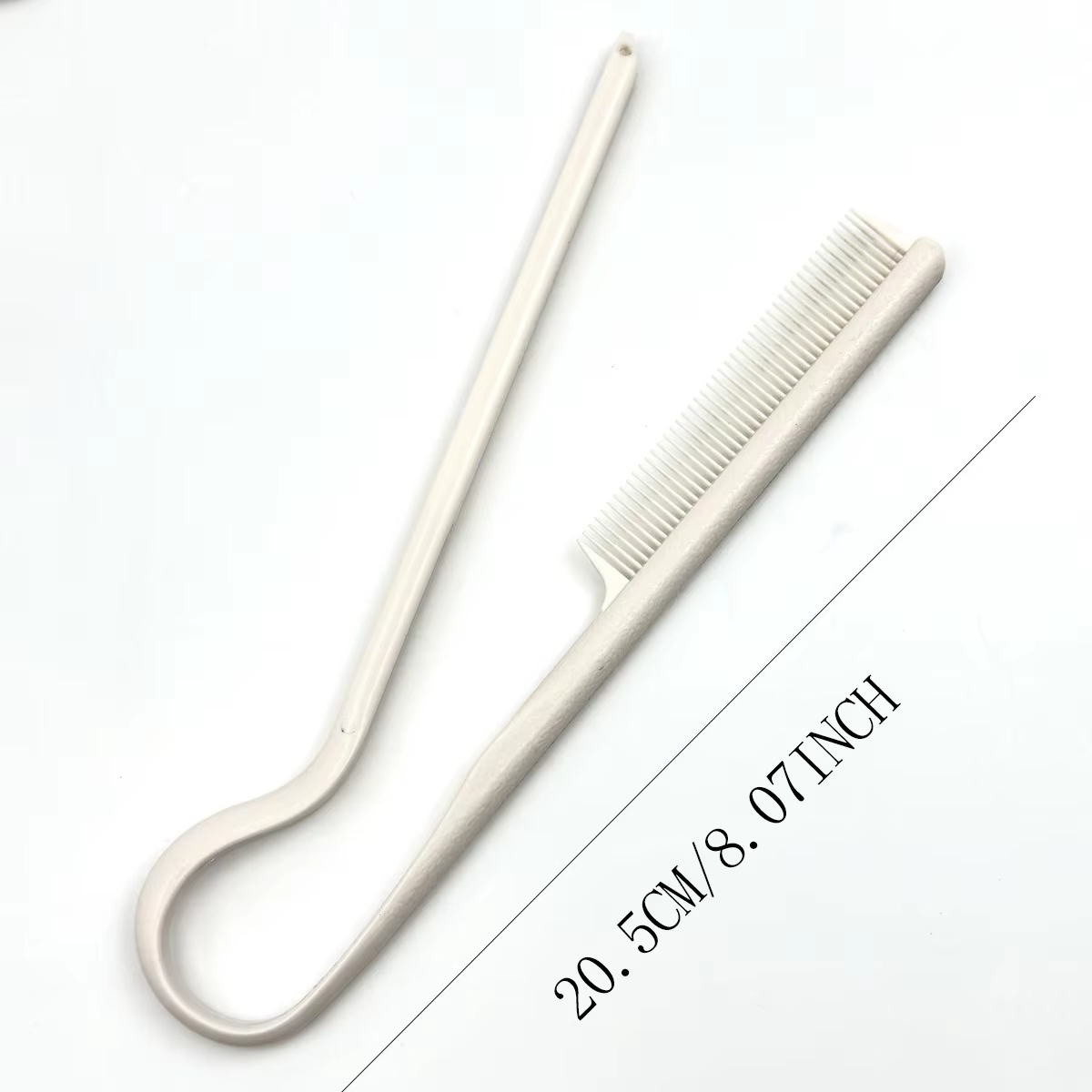 Peigne en V pour coiffure, finition des cheveux en désordre, attelle de lissage, outil de coiffure, 