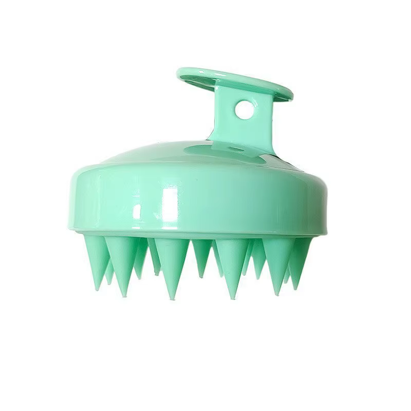 Peigne de Massage du cuir chevelu en Silicone, brosse à shampoing à poils souples en PE pour un nett